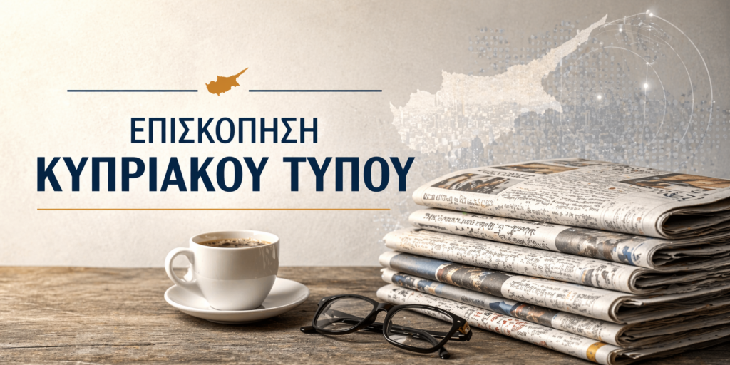 O Κυπριακός Τύπος Σήμερα: Αφθώδης πυρετός, «Σάντυ», νερό, καύσιμα και ενέργεια στο επίκεντρο O Κυπριακός Τύπος Σήμερα: Αφθώδης πυρετός, «Σάντυ», νερό, καύσιμα και ενέργεια στο επίκεντρο