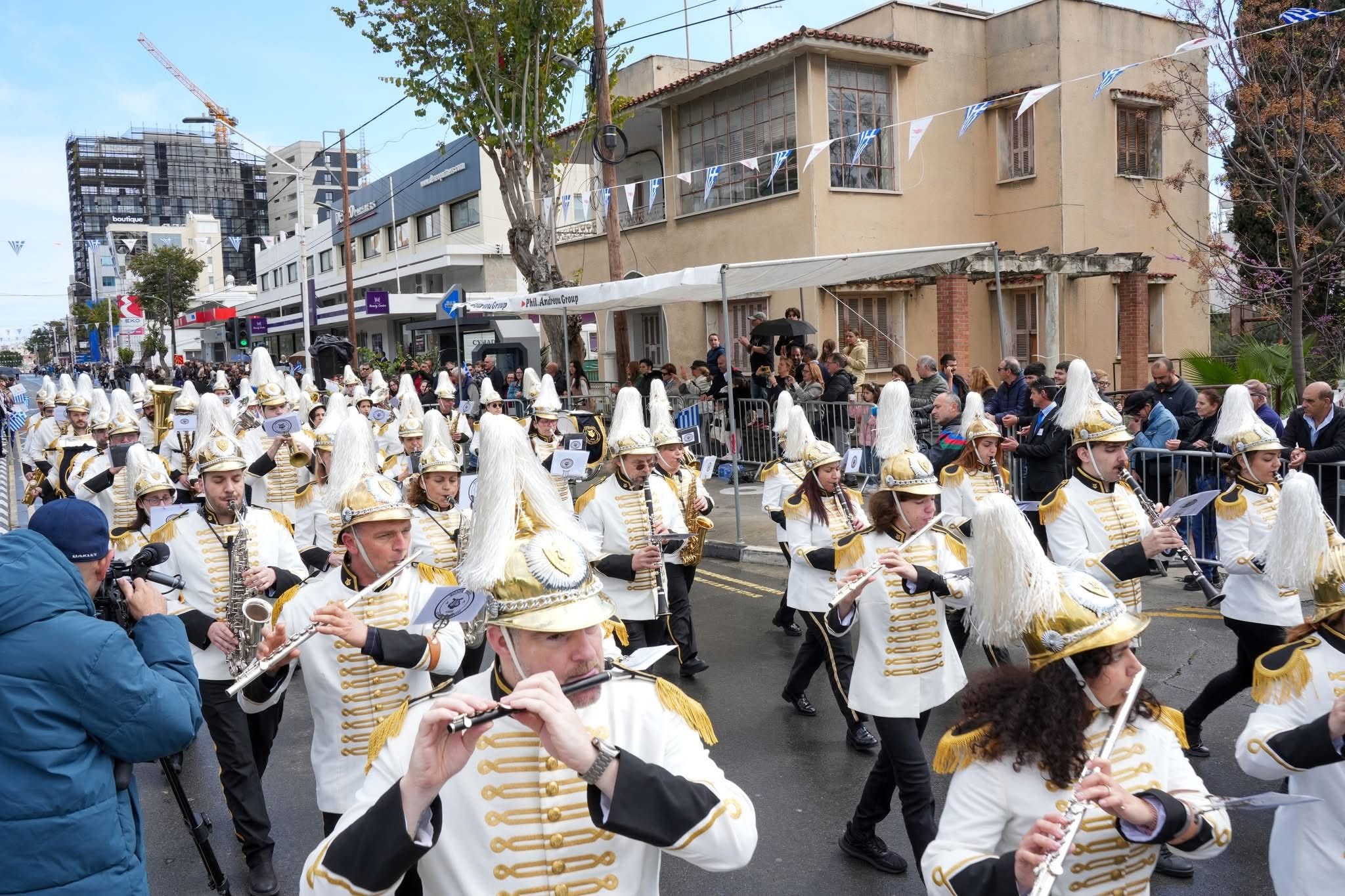 Η Φιλαρμονική Λεμεσού παρελαύνει σήμερα στη Θεσσαλονίκη Η Φιλαρμονική Λεμεσού παρελαύνει σήμερα στη Θεσσαλονίκη