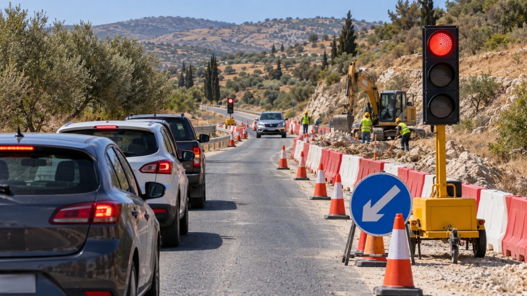 Εργασίες σε τρεις δρόμους της ορεινής Λεμεσού – Πού χρειάζεται προσοχή Εργασίες σε τρεις δρόμους της ορεινής Λεμεσού – Πού χρειάζεται προσοχή